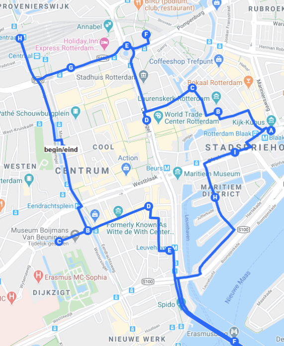 Promotiefilm Rotterdam Route video opnames