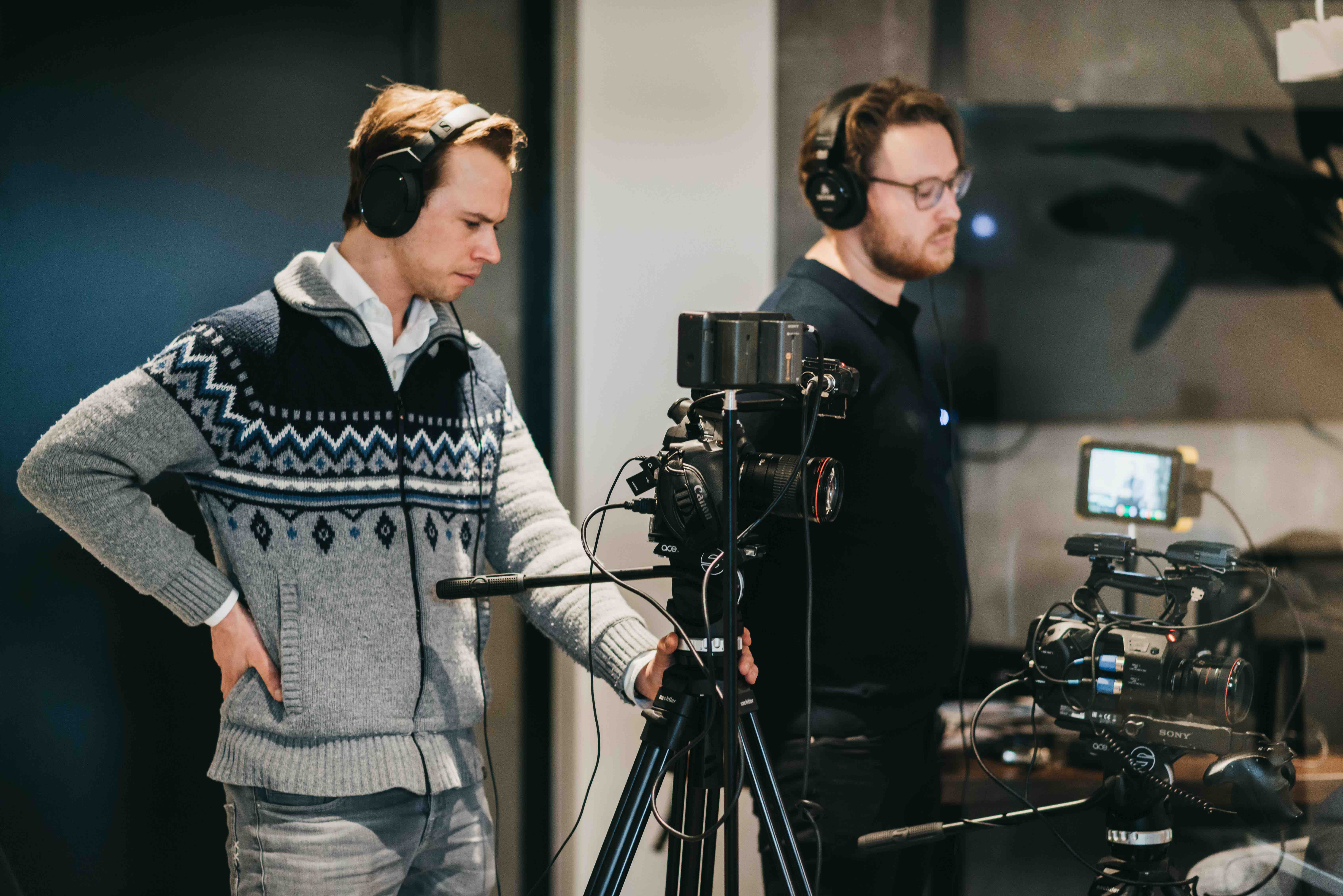 Videoregistratie met cameraploeg Videoregistratie van evenement
