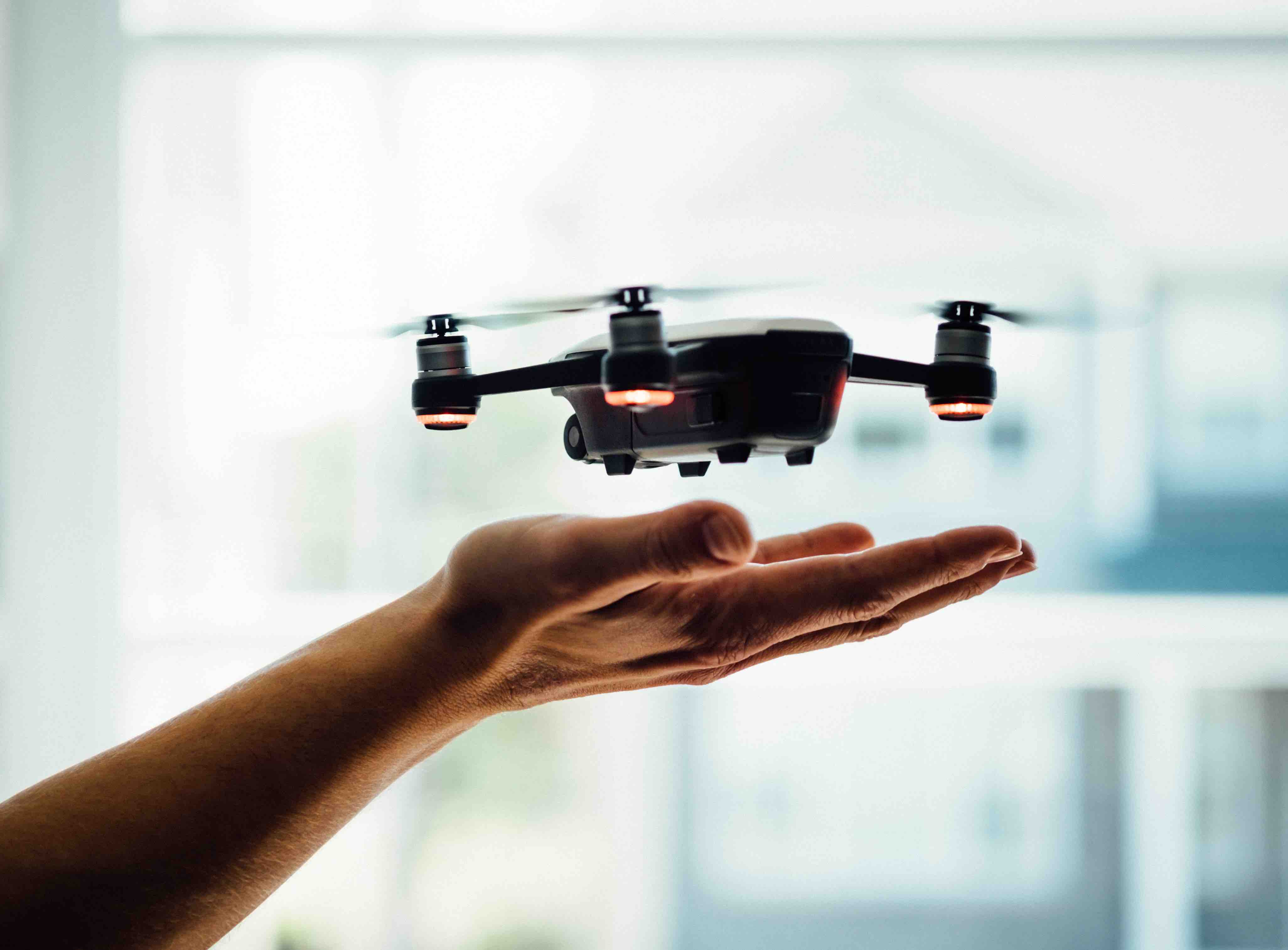 Drone video filmen