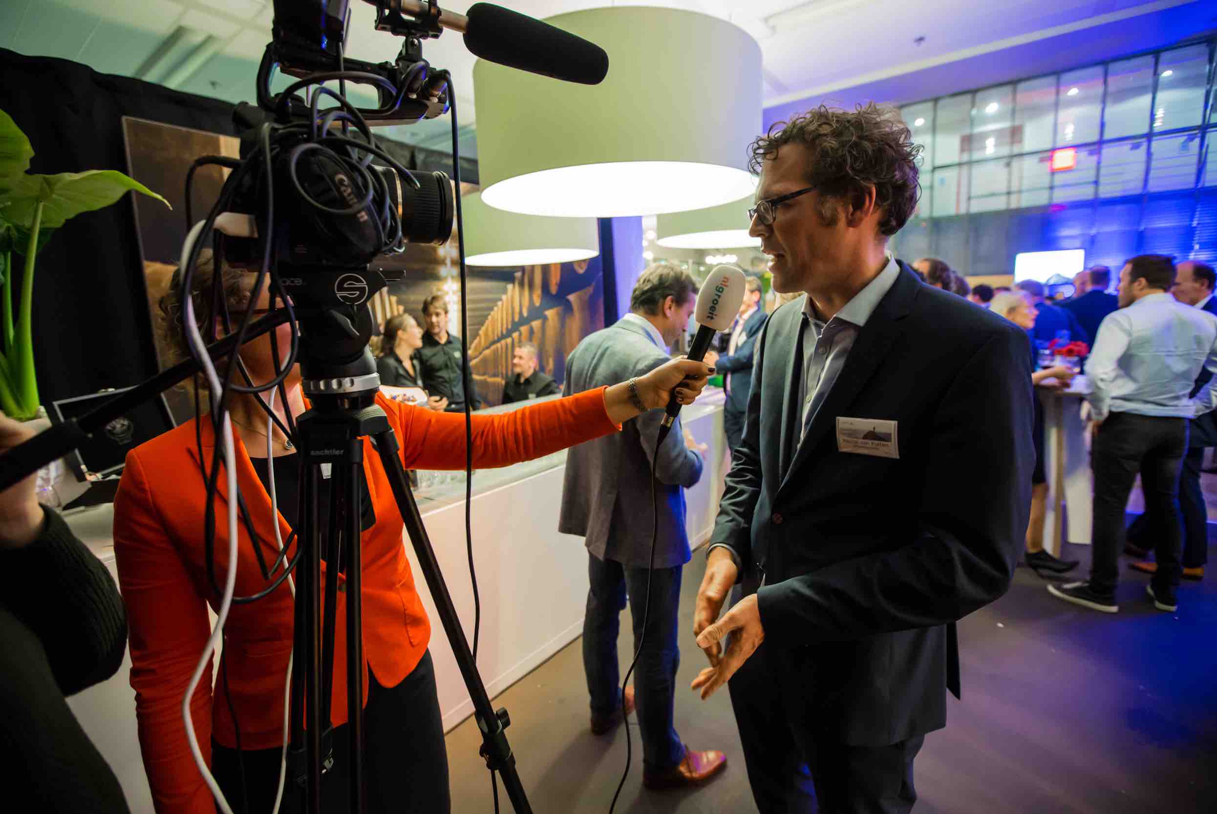 Hoe film je een interview? Interview filmen tijdens evenement