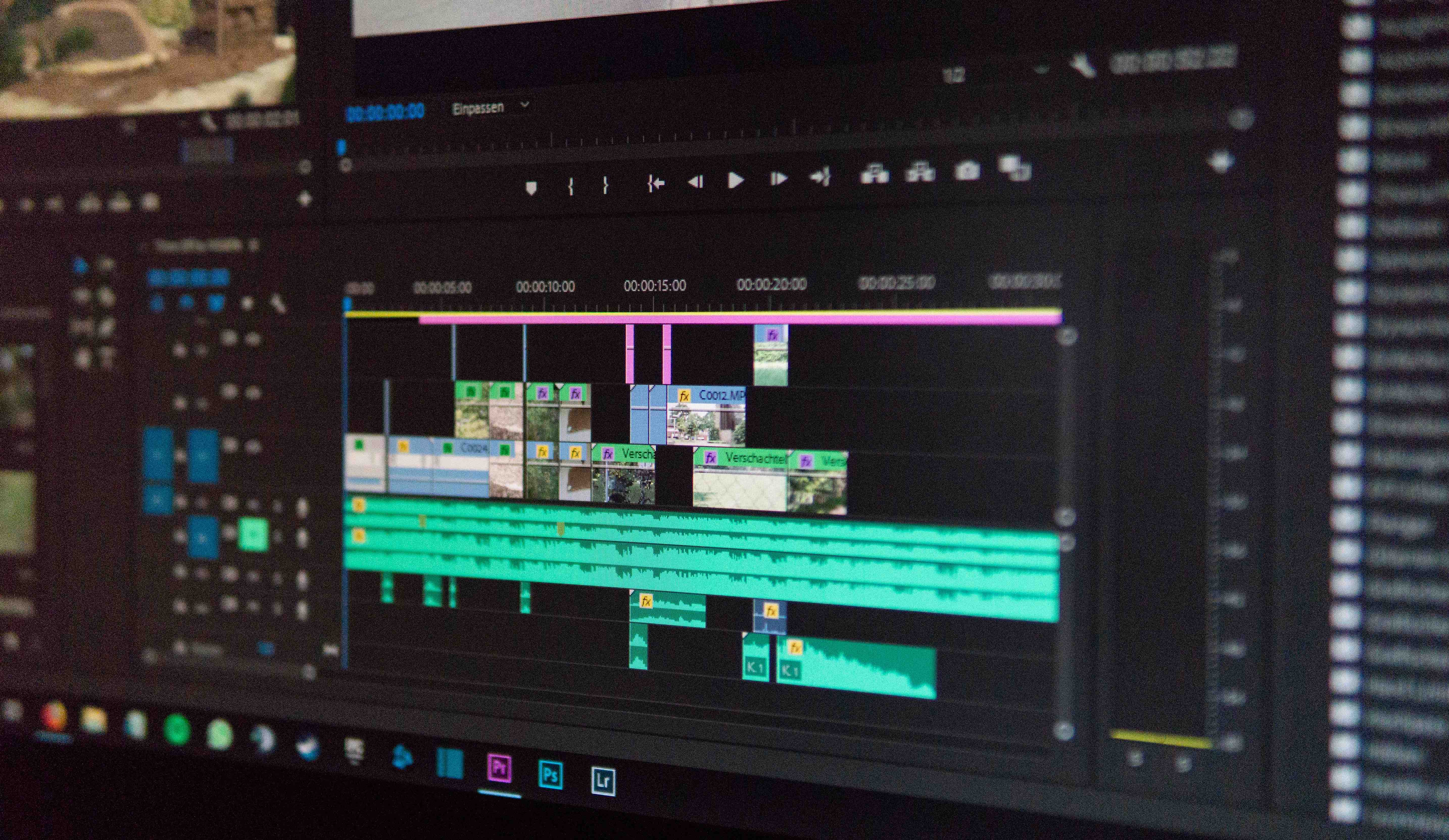 Het populaire videobewerkingsprogramma Adobe Premiere Adobe Premiere