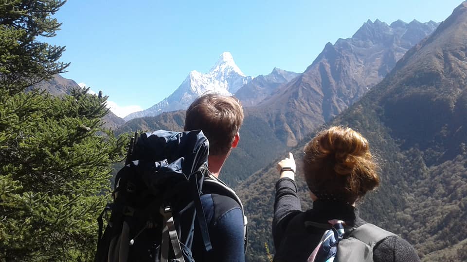 Onderweg naar de Mount Everest Basecamp Mount everest basecamp